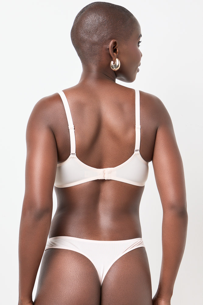 2 Pack Lace Trim Underwire Bras (3)