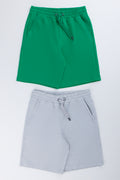 2 Pack Knit Shorts
