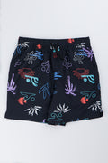 Graphic Print Swim Shorts
