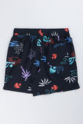 Graphic Print Swim Shorts (2)
