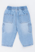 Light Blue Tapered Jeans (2)