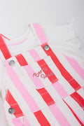 Striped Berry Dungaree Set (1)