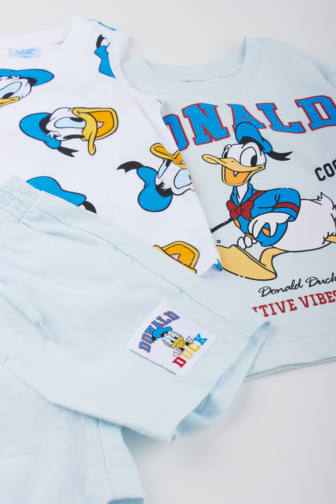 Blue Donald Duck 3 Piece Set (1)
