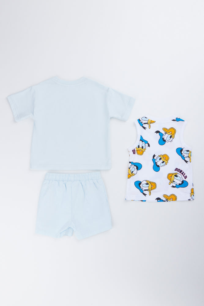 Blue Donald Duck 3 Piece Set (2)