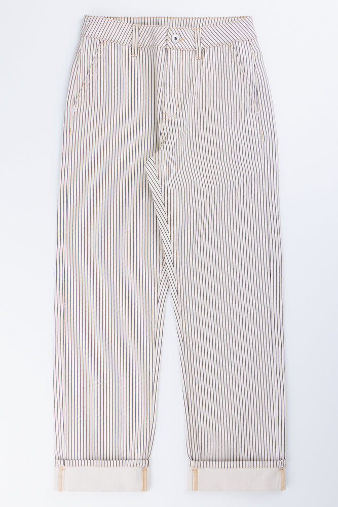 Pinstripe Moonbeam Tailored Pants