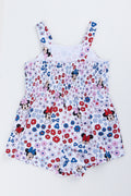 Minnie Mouse Floral Print Shortall (2)