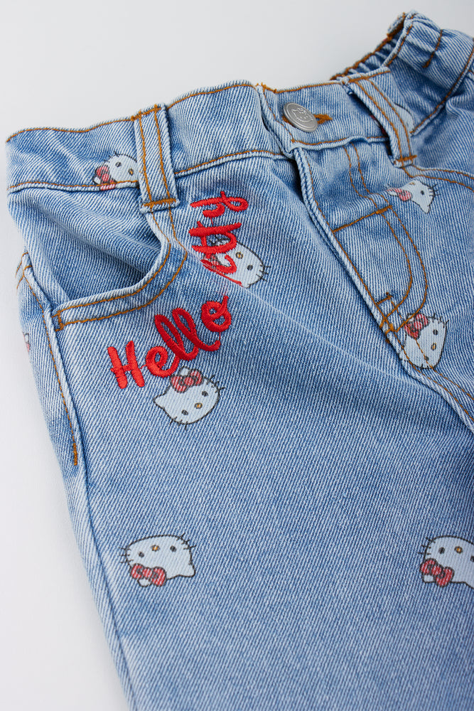 Indigo Hello Kitty Jeans (1)