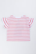 Minnie Mouse Striped Flutter T-Shirt (2)