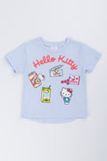Hello Kitty Blue Graphic T-Shirt