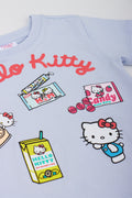 Hello Kitty Blue Graphic T-Shirt (1)