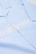 Blue Striped Short Sleeve Shirt (1)