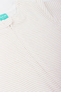Striped Cotton Footed Sleepsuit (1)