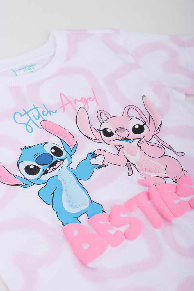 White Lilo & Stitch T-Shirt (1)