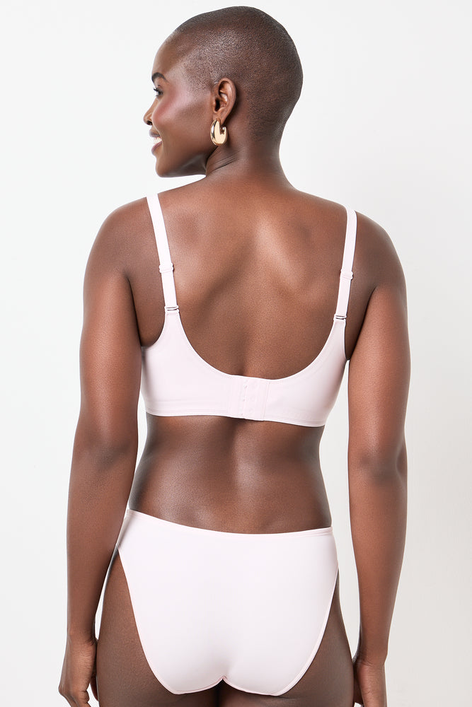 Pink Microfibre Jelly Bra (2)