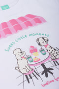 Dog Cafe Graphic Boxy T-Shirt (1)