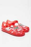 Red Cherry Jelly Fisherman Sandals