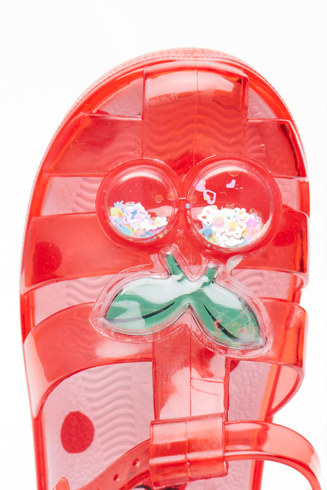 Red Cherry Jelly Fisherman Sandals (4)