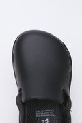 Black Utility Clog Sandals (4)