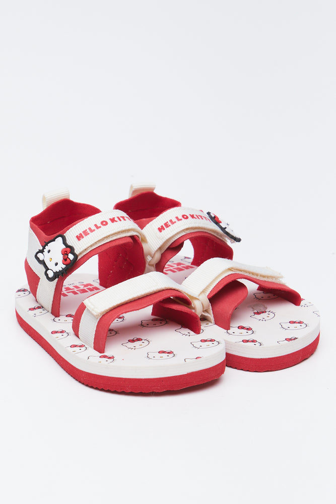 Red Hello Kitty Sandals