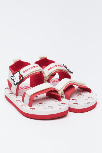 Red Hello Kitty Sandals