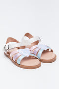 Glitter Heart Pastel Sandals