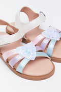 Glitter Heart Pastel Sandals (2)