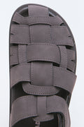 Charcoal Caged Sandals (4)