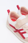 Cream Widefit Mesh Casual Sneakers (3)