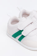 White Infant Double Strap Sneakers (3)