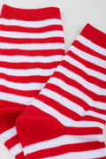 Red & White Striped Socks (1)