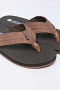 Brown Wide Strap Flip Flops (2)