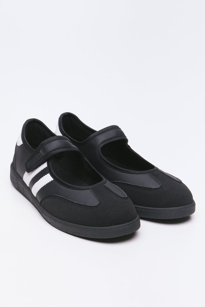 Black Velcro Sneakers