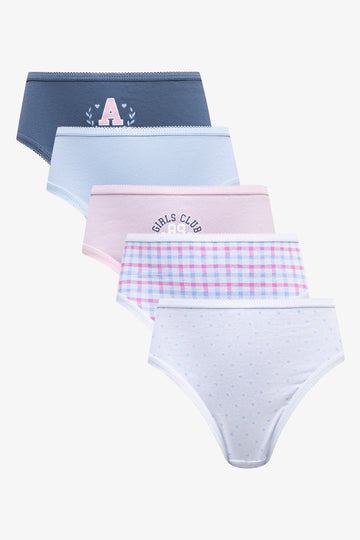 5 Pack Panties Multicolours