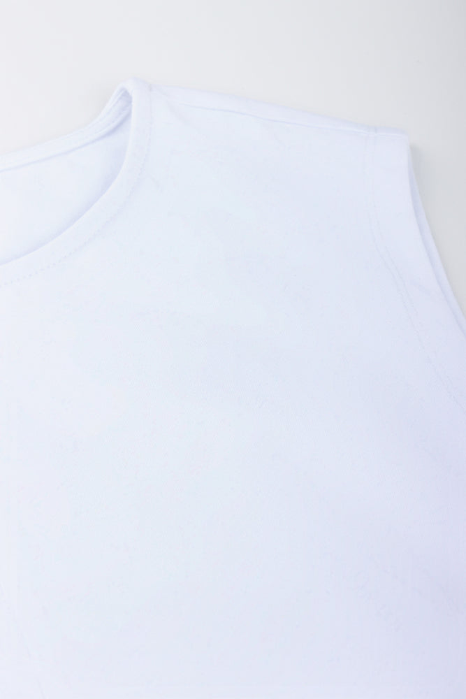 White Knotted Detail Top (1)