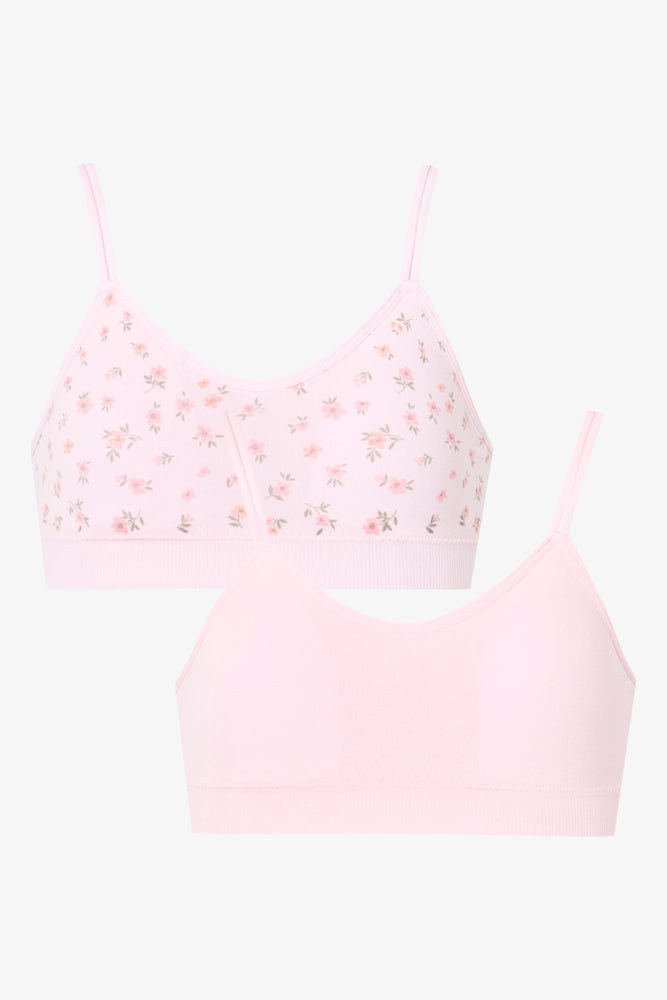 2 Pack Printed Seamfree Bra