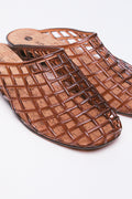 Brown Cage Mule Flats (2)