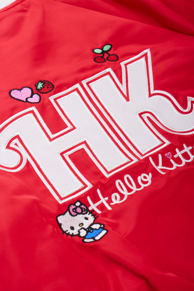 Red Hello Kitty Bomber Jacket (1)