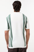 Green Striped Knit Golfer (2)