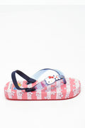 Hello Kitty Striped Floral Flip Flops (1)