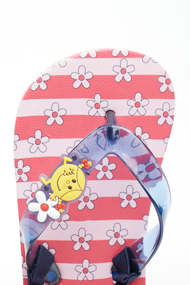 Hello Kitty Striped Floral Flip Flops (4)