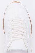 White Slimsole Casual Tennis Sneakers (4)
