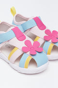 Floral Caged Adventure Sandals (2)