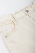 Ecru Loose Fit Jeans (1)