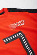 Red Sporty Round Neck T-Shirt (1)