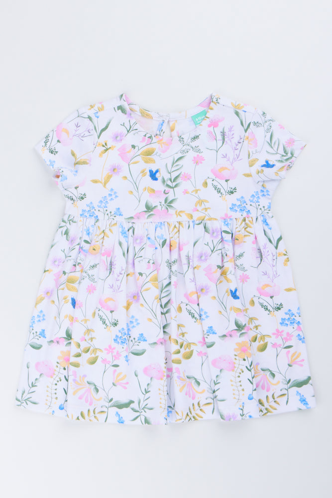 Floral Print Knit Dress