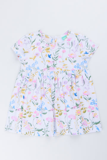 Floral Print Knit Dress