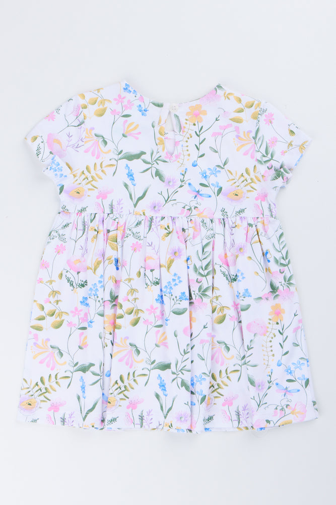 Floral Print Knit Dress (2)