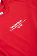 Red Heavyweight Short Sleeve T-Shirt (1)