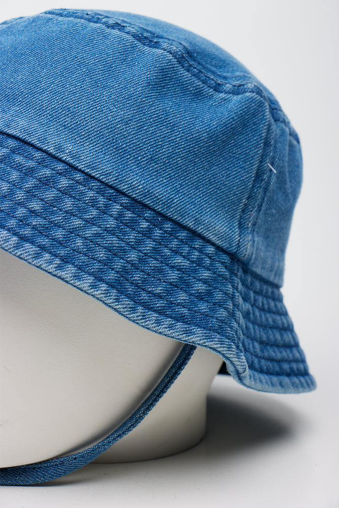 Indigo Denim Bucket Hat (2)