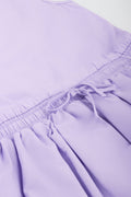 Lilac Sleeveless Bubble Hem Dress (1)